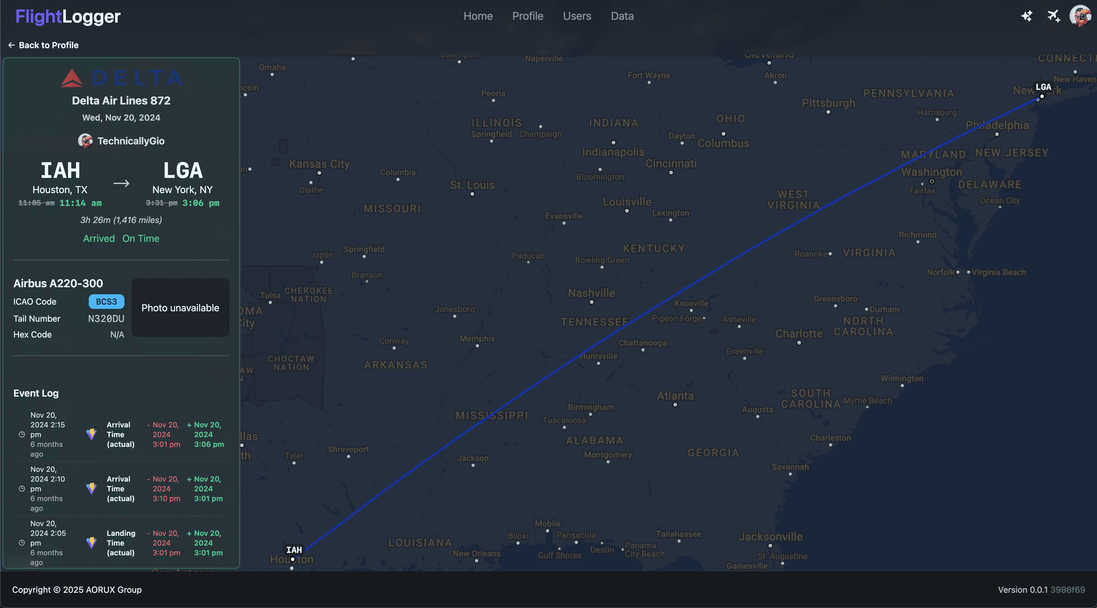 FlightLogger